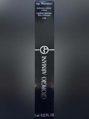 Giorgio Armani Lip Maestro Liquid Lipstick 110 Bronzed